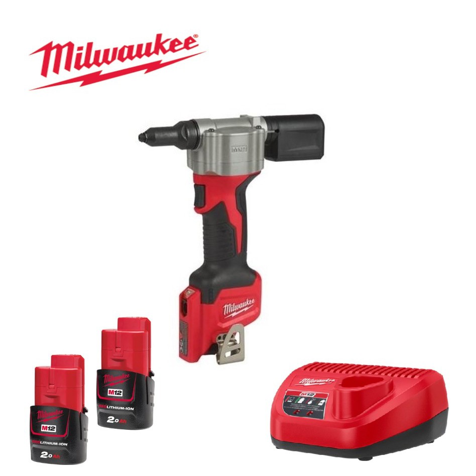 MILWAUKEE M12 BPRT 202C RIVET TOOLS 2.0AH Shopee Malaysia