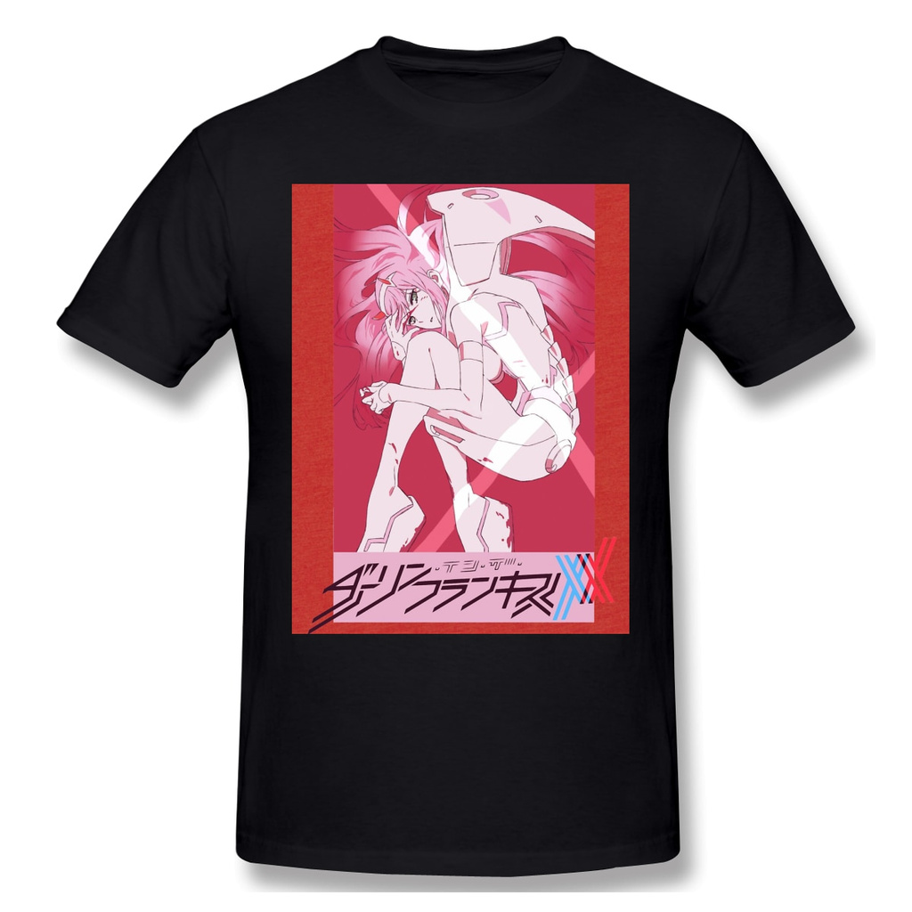 Zero Two Zero 2 02 Darling In The Franxx Vaporwave Waifu Tshirt Funny ...