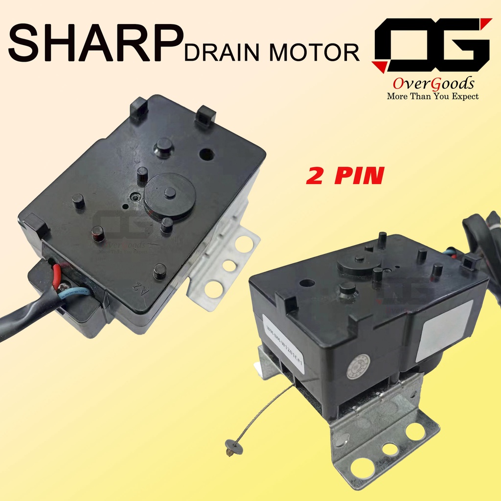 SHARP ESX705 / ESX715 / ES718X 2pin DRAIN MOTOR WASHING MACHINE