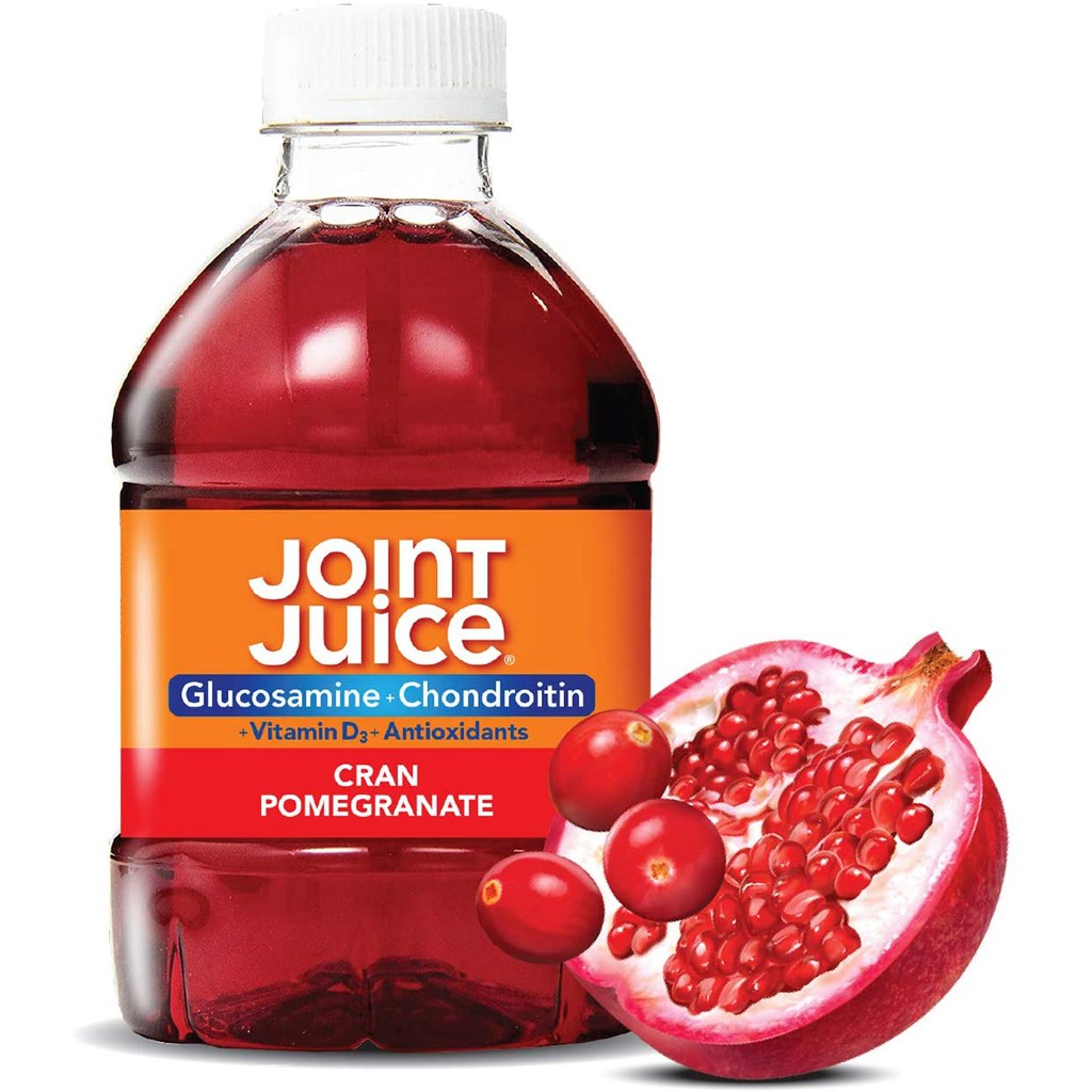 Joint Juice Glucosamine and Chondroitin Supplement, Cranberry