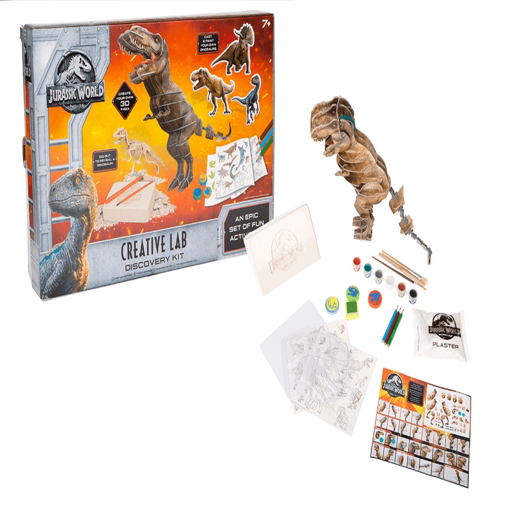 Jurassic World Creative Lab Discovery Kit | Shopee Malaysia