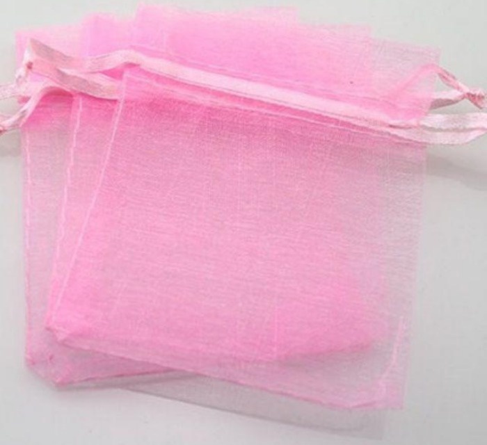 100pcs/lot Small Mesh Net Bag Favor Candy Pouch Wedding Christmas ...