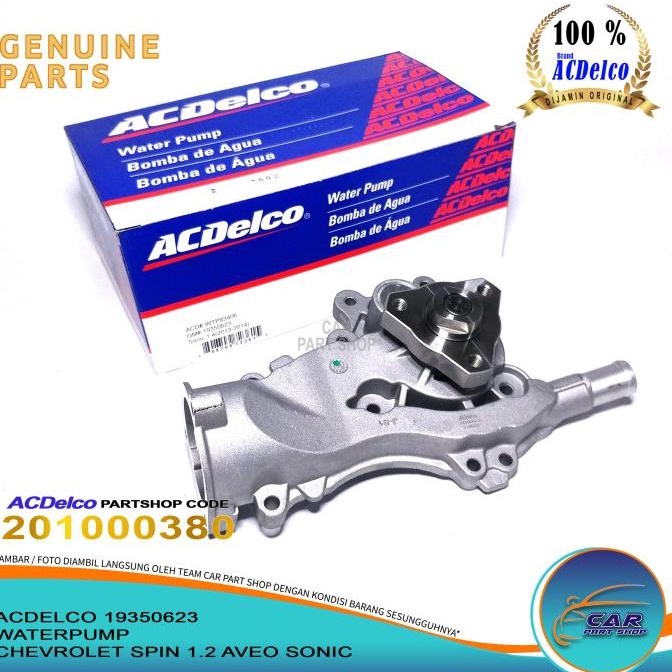 Waterpump WATER PUMP CHEVROLET SPIN 1.2 AVEO SONIC TRAX ORI GM ACDELCO