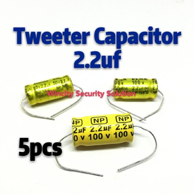 Tweeter best sale speaker capacitor