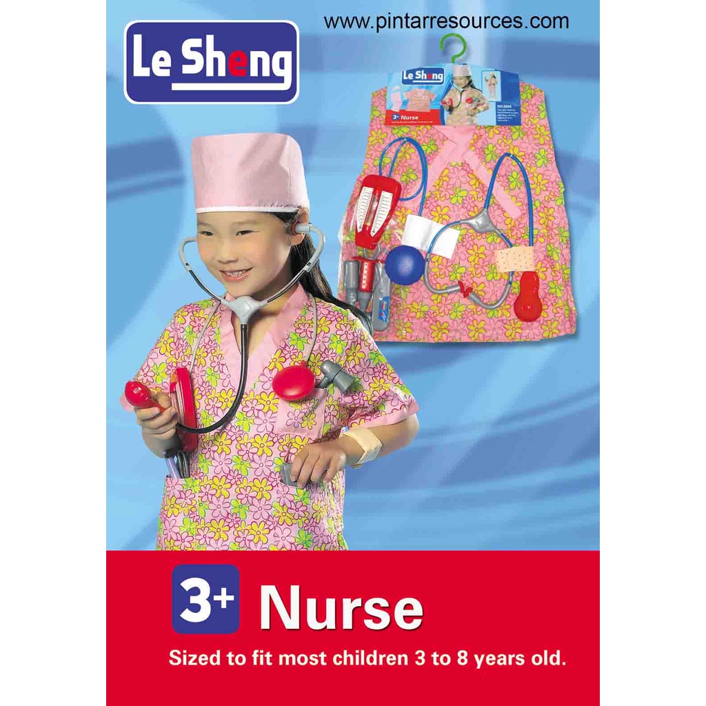 READY STOCK Cosplay Kids Children Nurse Occupation Career Ambitions