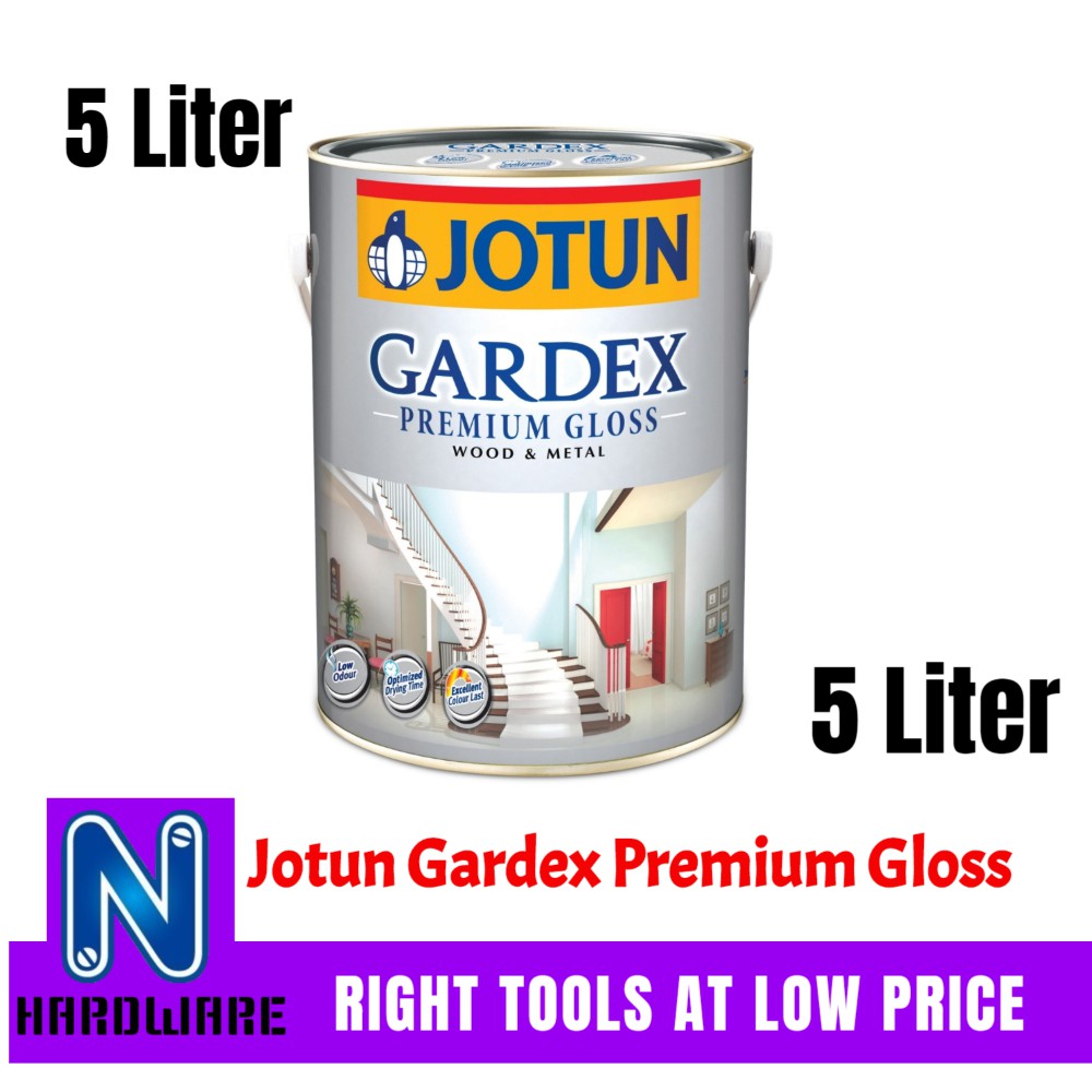 Jotun Gardex Premium Gloss Paint Wood Metal (Page 2) / Cat MInyak Kayu