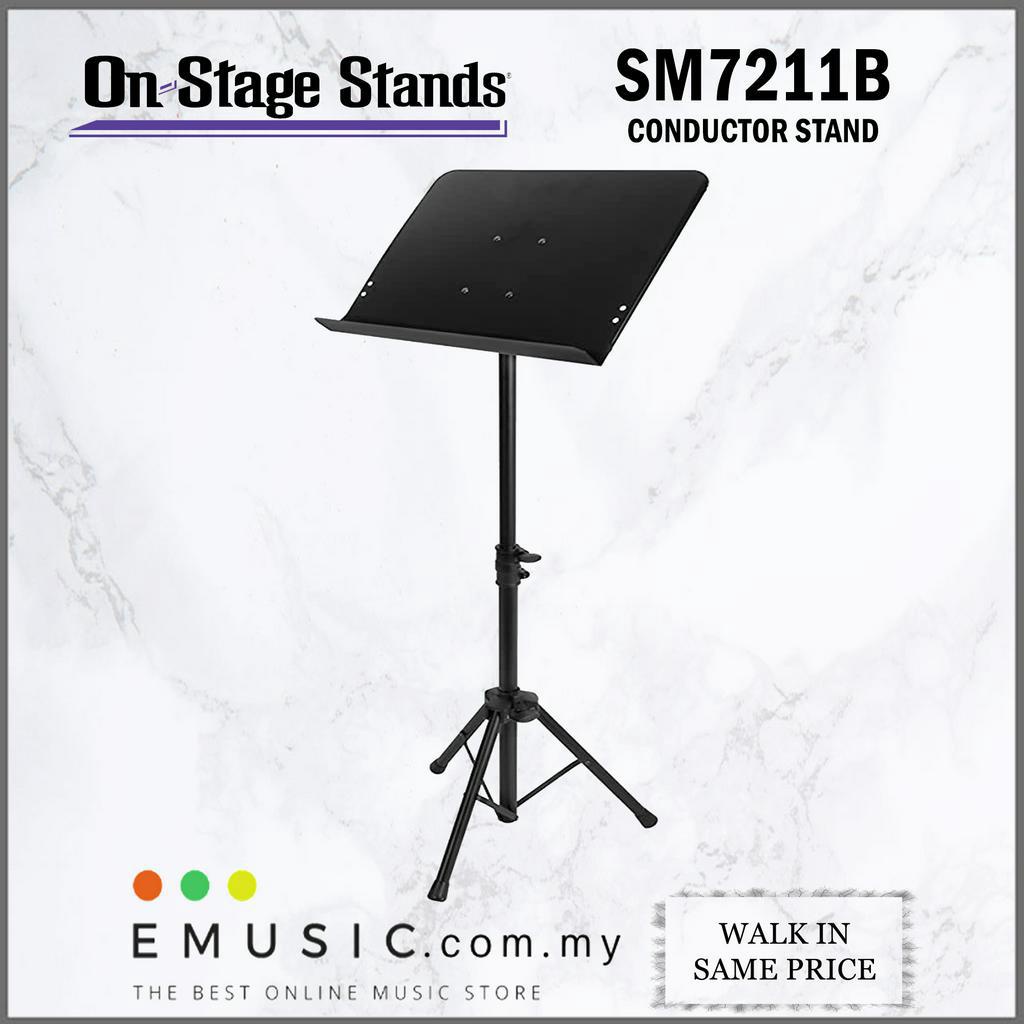 On Stage Stands SM7211B Conductor Music Stand Quran Holder Stand with ...