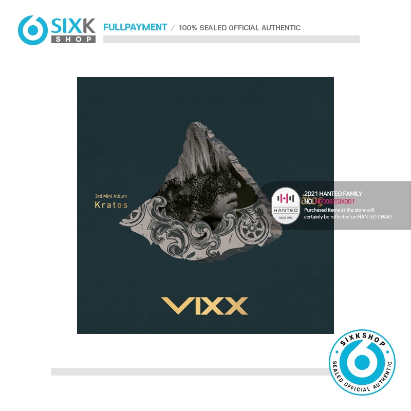 VIXX 3rd MINI ALBUM Kratos 未開封 サイン