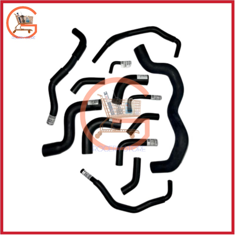 TOYOTA AVANZA 1.3 1.5 F601 F602 RADIATOR HOSE SET (13PCS) | Shopee Malaysia