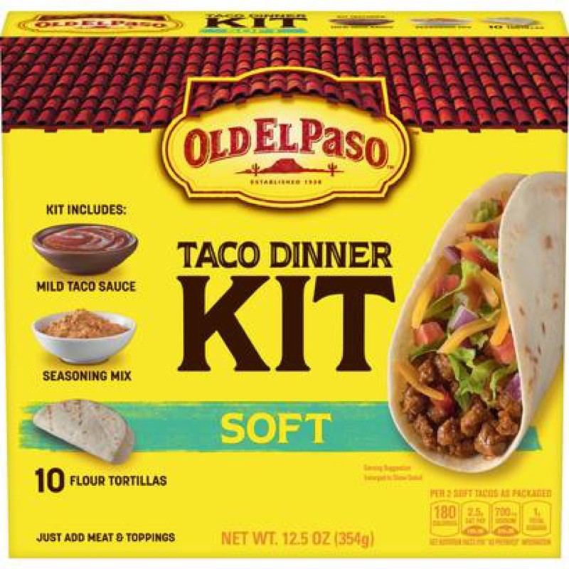 Old El Paso Tortilla Pockets Dinner Kit, 12.4 oz 