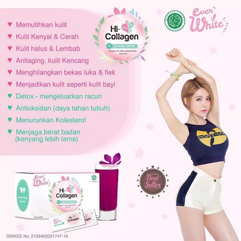 Everwhite Hi Collagen Drink (Sachet) | Shopee Malaysia