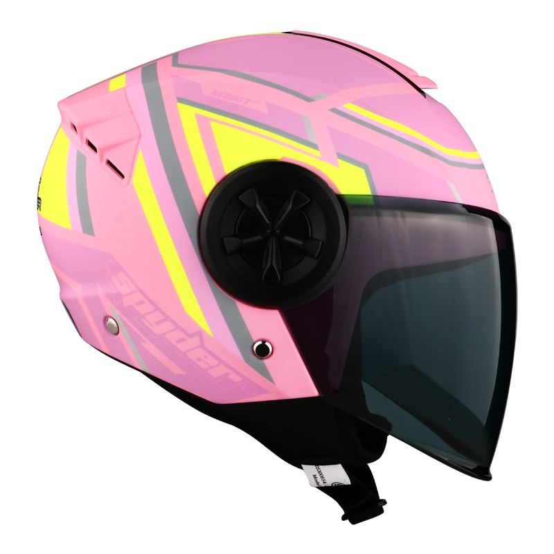 Spyder Reboot 2 G S7 - INTEGRA Open Face Helmet (FREE Clear Visor ...