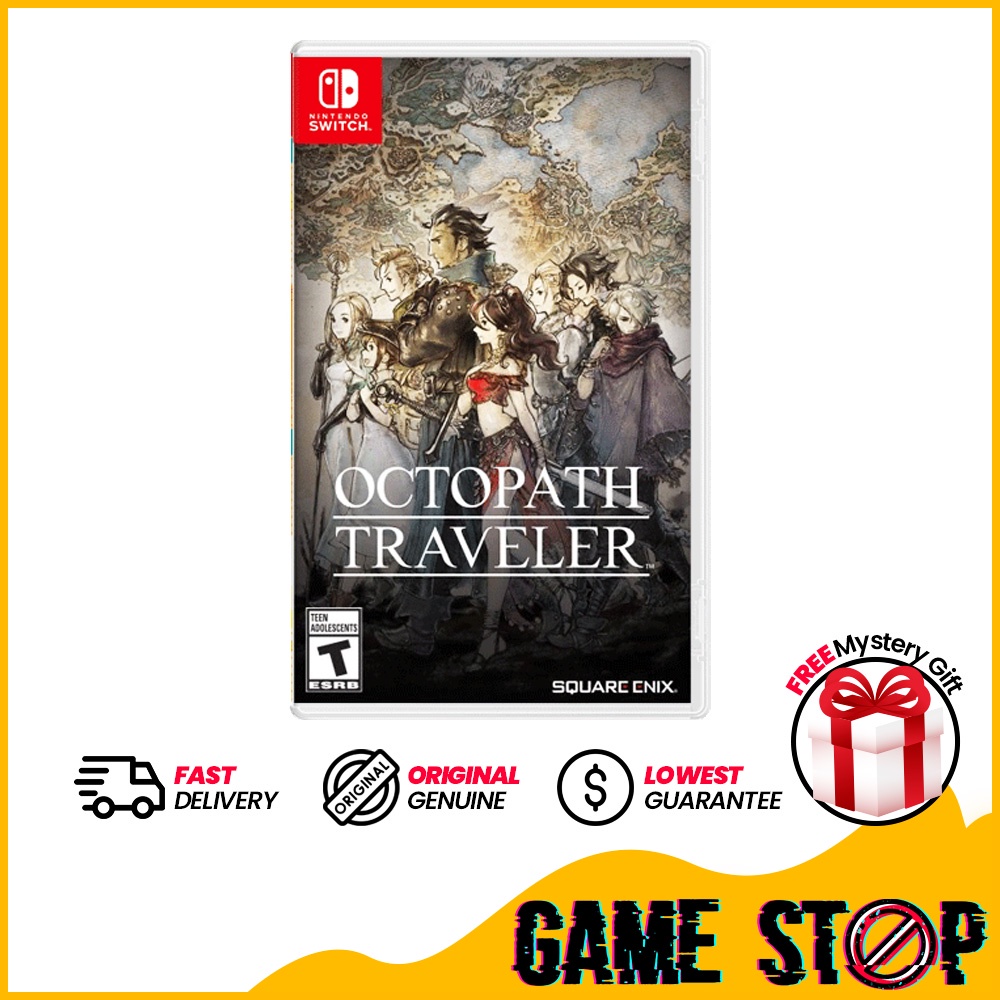 NSW Switch Octopath Traveler Chinese/English Version (中英文版) | Shopee ...