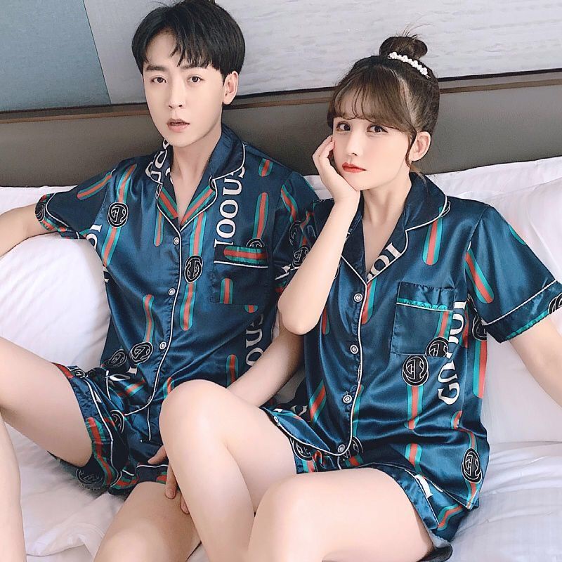 Silk Pajamas Plus Size Women Solid Cute Pajamas for Women Summer