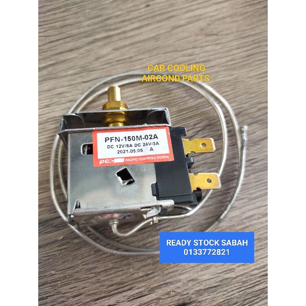 ORIGINAL PACIFIC UNIVERSAL AIRCOND THERMOSTAT 18 INCH FOR MODIFIY CAR