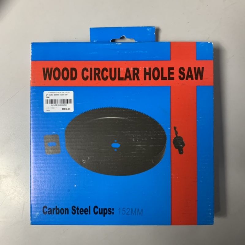 🎉READY STOCK🎉（100ORIGINAL）4”/5”/6“ WOOD CIRCULAR HOLE SAW Shopee