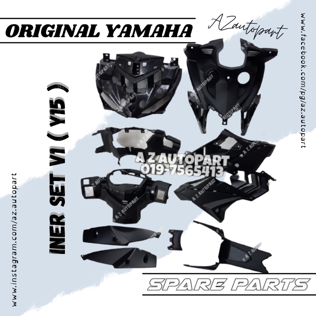 ( ORIGINAL YAMAHA ) INNER SET y15 ( v1 / v2) | Shopee Malaysia