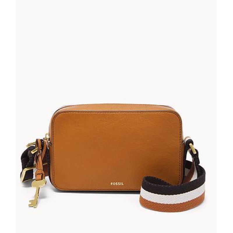 Fossil tan crossbody bag hot sale