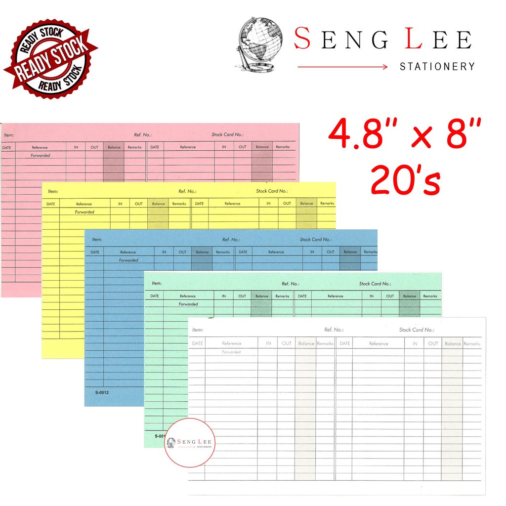 STOCK CARD 5
