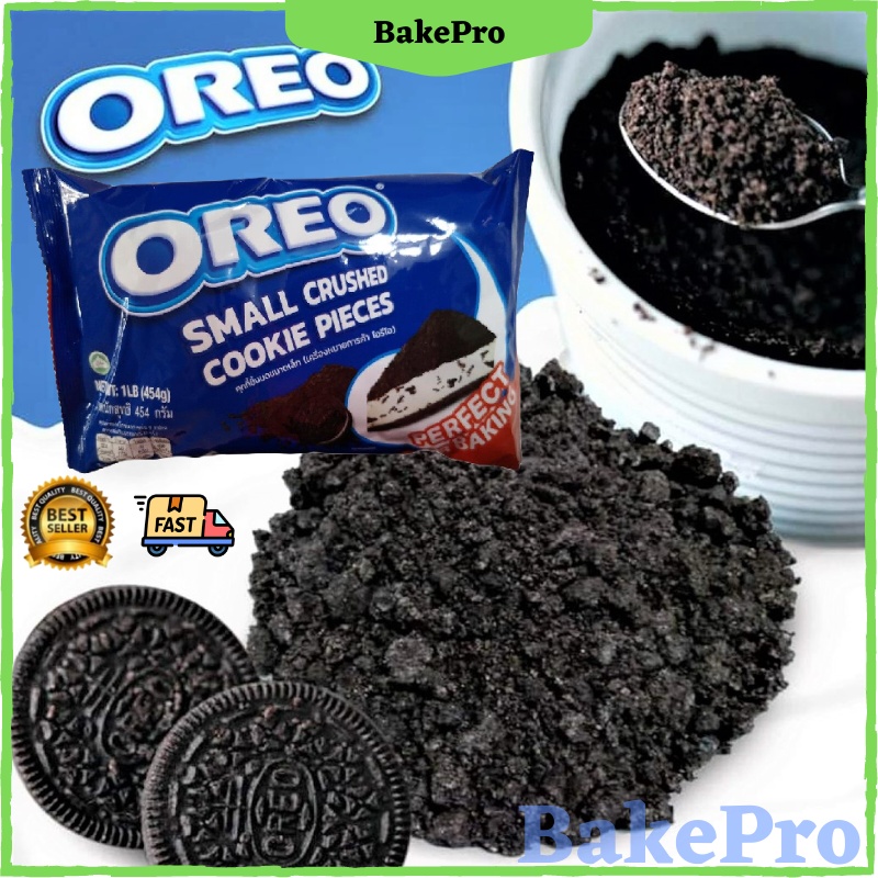 BakePro 454g Oreo Crumbs Small Crushed Oreo Cookie Pieces Oreo Hancur ...