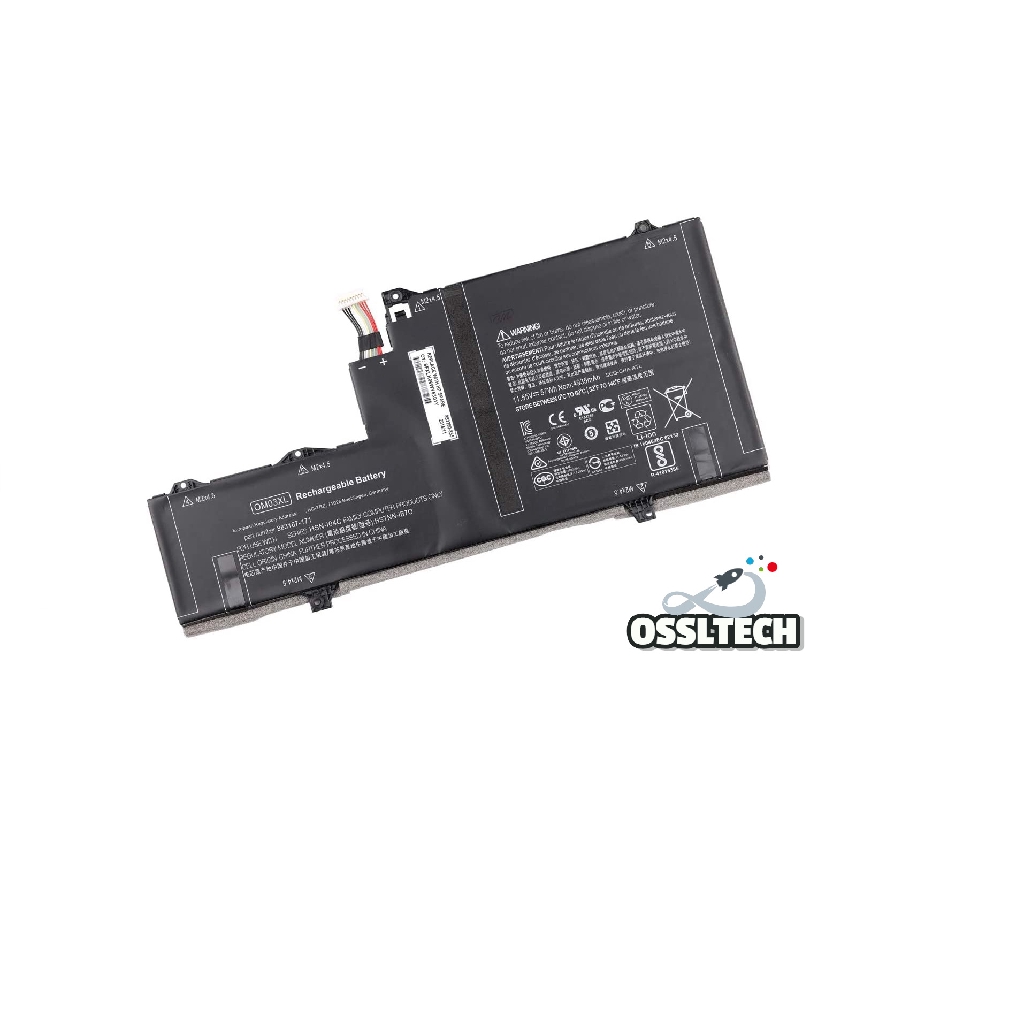 HP EliteBook x360 1030 G2 OM03XL 0M03XL Laptop Battery HSN-I04C