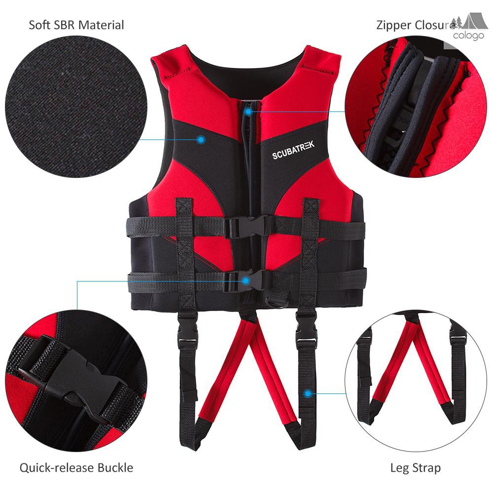 2 cols Kids Life Jacket Children Waterspt Swimming Boating Beach Life