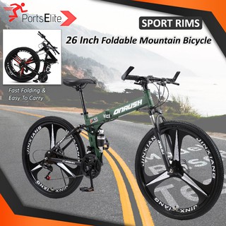 SP OnRush 001 002 26 Inch Foldable Mountain Bicycle 26