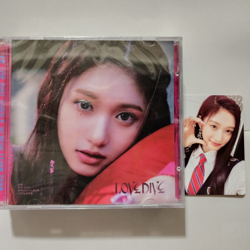 IVE Love Dive Jewel Case SSQ Heart Starship Square POB Wonyoung Yujin Liz Gaeul Rei Leeseo