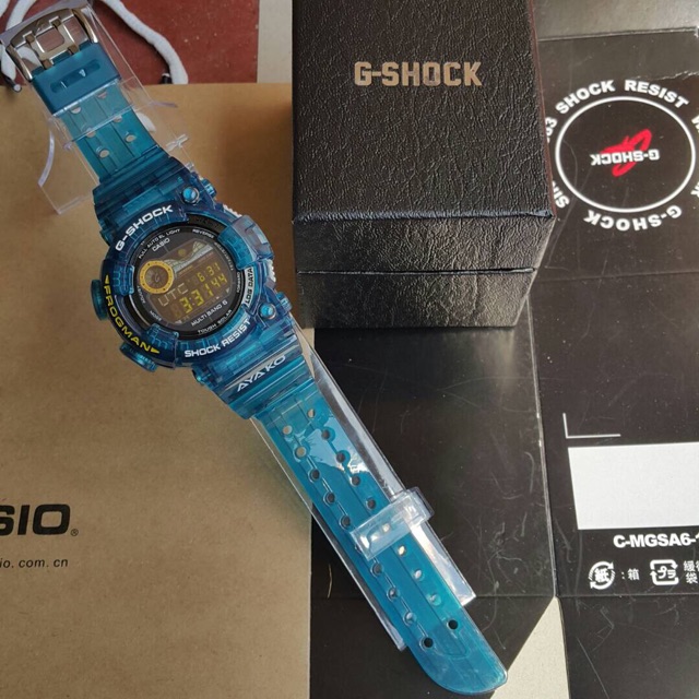 G SHOCK FROGMAN AYAKO GWF1000 JELLY Shopee Malaysia