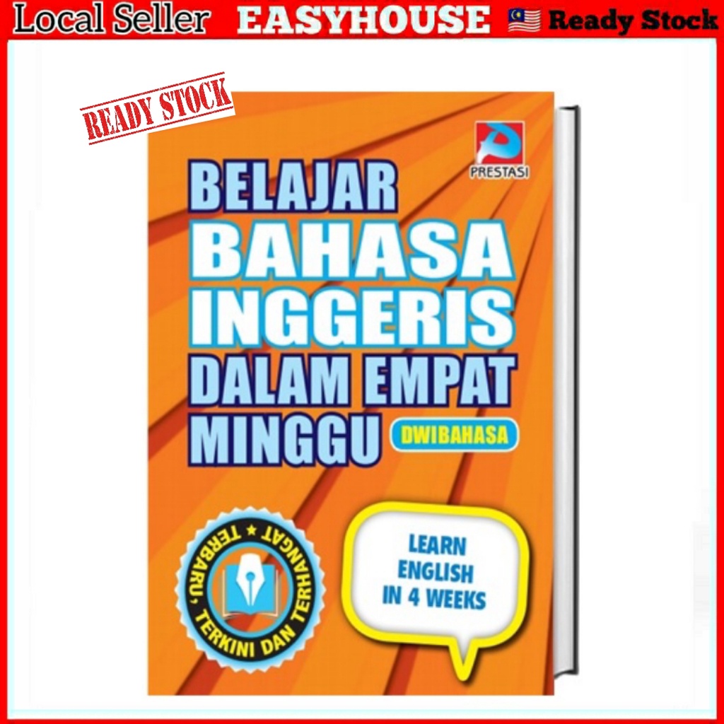 🔥Prestasi🔥 Belajar Bahasa Buku Inggeris Dalam Empat Minggu Dwibahasa ...