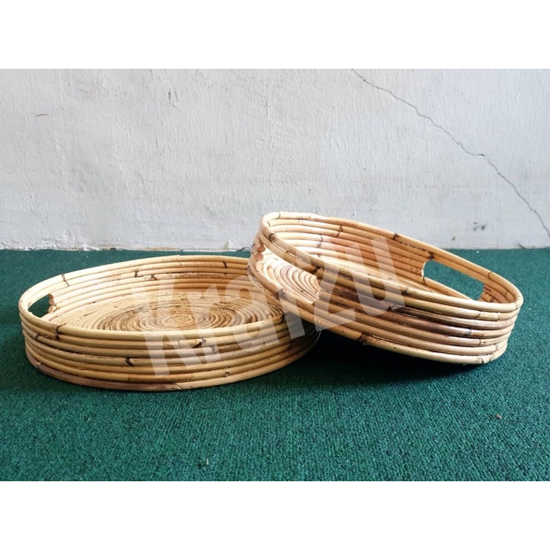 Dulang Rotan Sebatang / Rattan High Quality Tray | Shopee Malaysia