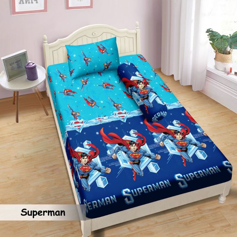 Lady Rose - Bed Sheet 90/100/120 Small Single Motif Superhero Batman ...