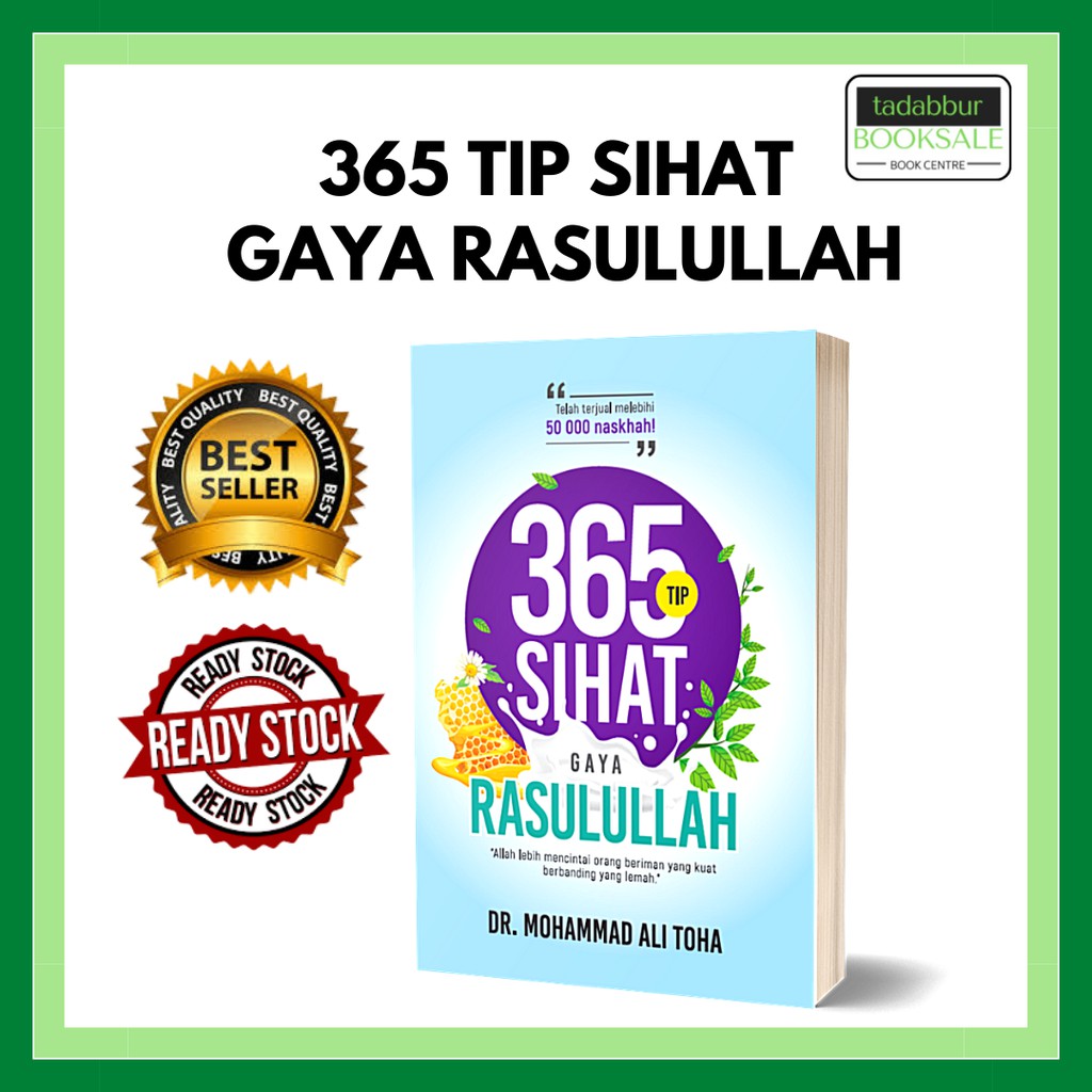 365 Tip Sihat Gaya Rasulullah Buku Pts Shopee Malaysia 4329