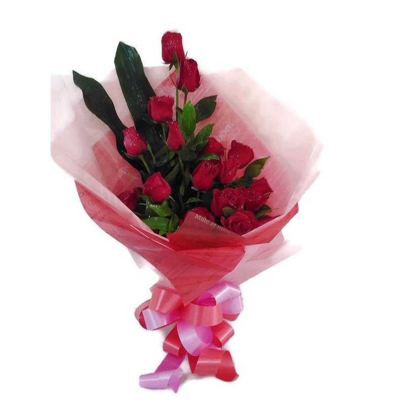 Smitaas Fresh Flower Customize Roses Hand Bouquet | Shopee Malaysia