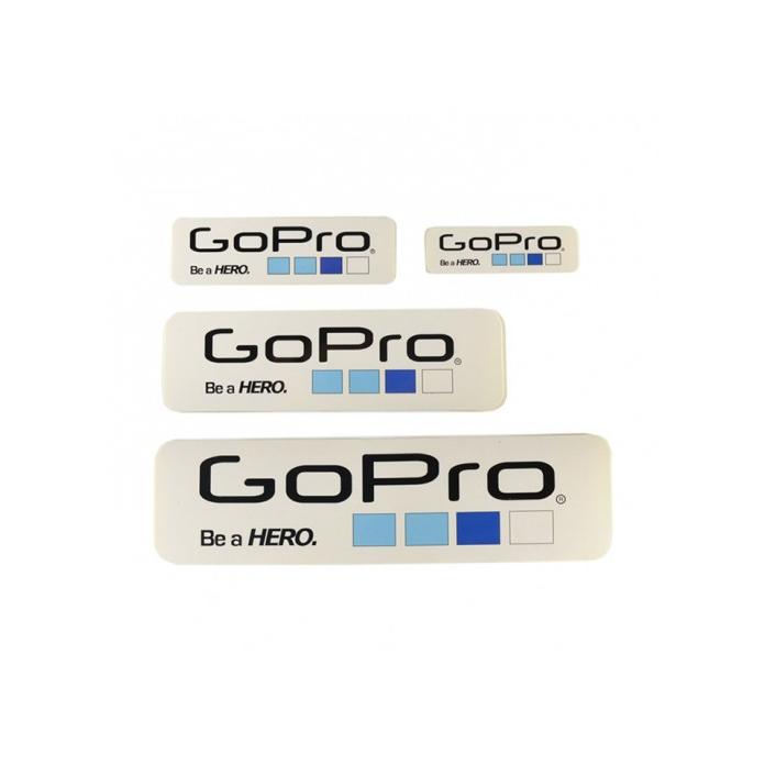 Proocam Pro-F014B-WH Gopro Be a Hero Design Sticker set 4 size - White ...