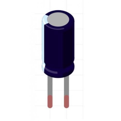 10uF Electrolytic Capacitor 50V / 25V / 16V 10 uF
