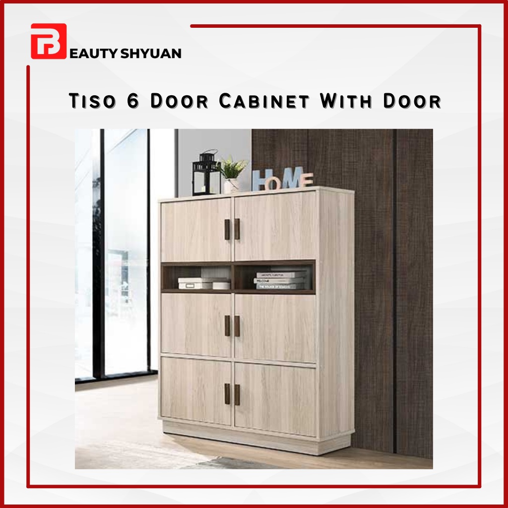 TISO 6 Door File Filing Office Book Rack