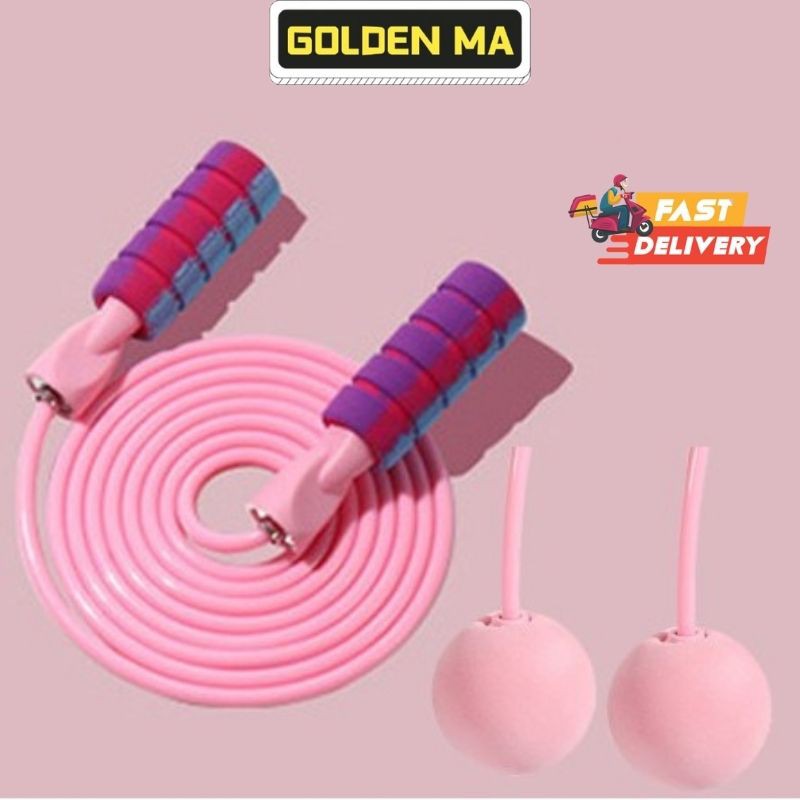 GOLDENMA Jump Rope Skipping Rope Fitness Sport Weight Bearing Workout ...