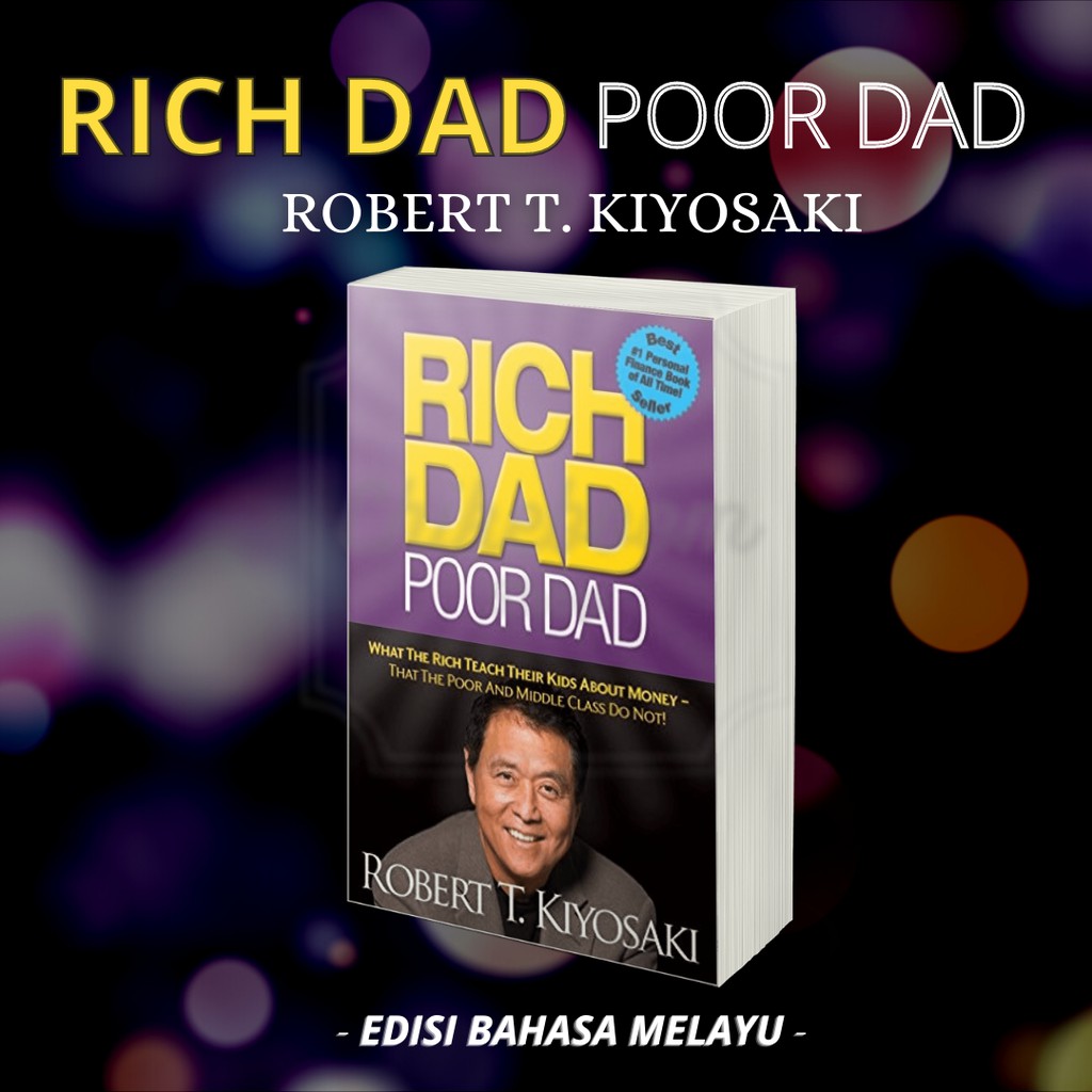 Rich Dad Poor Dad Edisi Ulang Tahun Ke 20 Bahasa Melayu Shopee