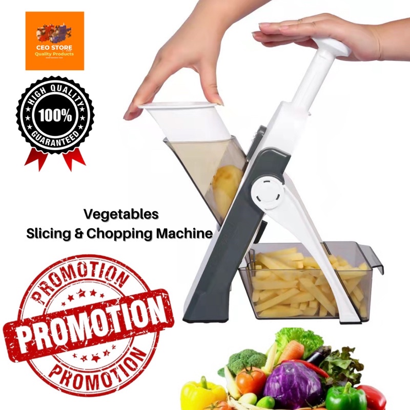 Vegetable Cutter Spring Slicer Mandoline Kitchen Slicer Salad Chopper