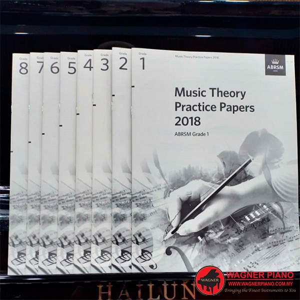 Music Theory Practice Paper 2018 ABRSM (Grade 1 / Grade 2 / Grade 3 ...