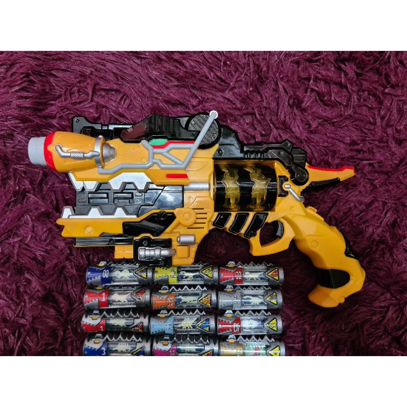 Dx Power Rangers Dino Charge Super Sentai Kyoryuger Gaburevolver ...