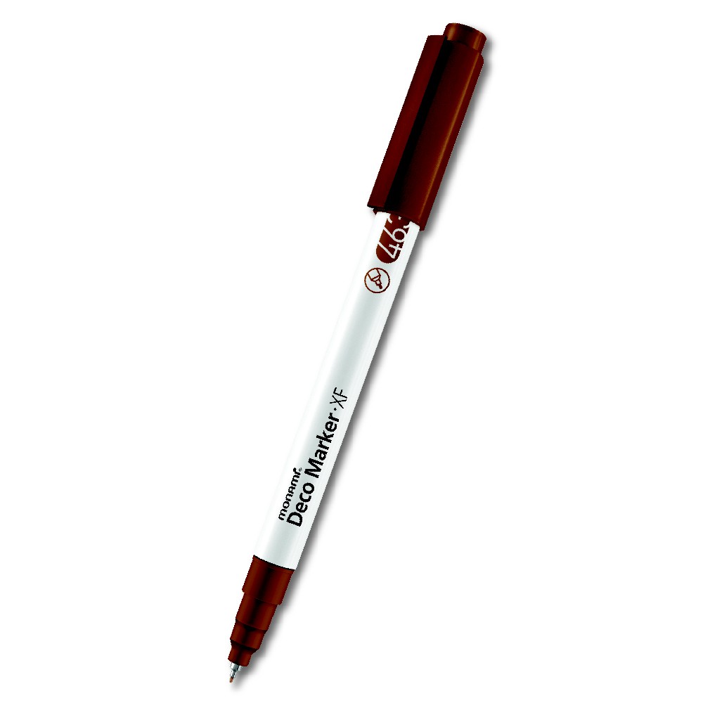 Monami Deco Marker 463 Extra Fine Nib - Brown | Shopee Malaysia