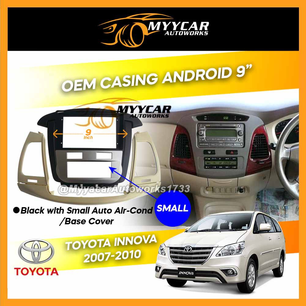 Toyota Innova 2007-2010 (Small Auto Air-Cond/Base Cover) Big Screen ...