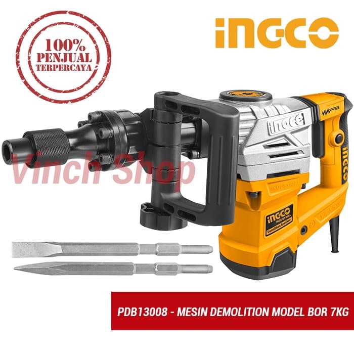 Concrete Jack Hammer Demolition Hammer Drill 7 Kg Ingco Shopee Malaysia
