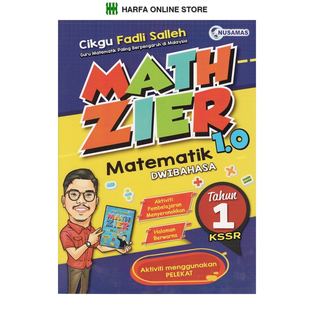 Buku Latihan Tahun 1 : Math Zier 1.0 Matematik Dwibahasa Tahun 1 KSSR ...
