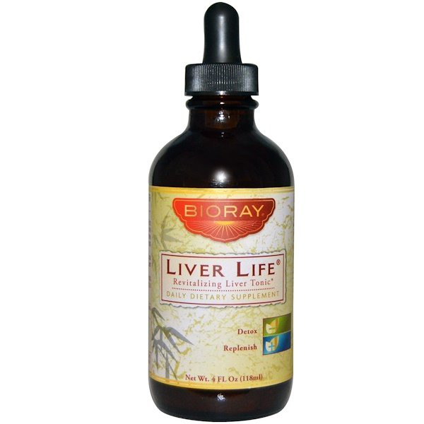 Bioray, Liver Life, Revitalizing Liver Tonic, 4 fl oz (118 ml) | Shopee ...