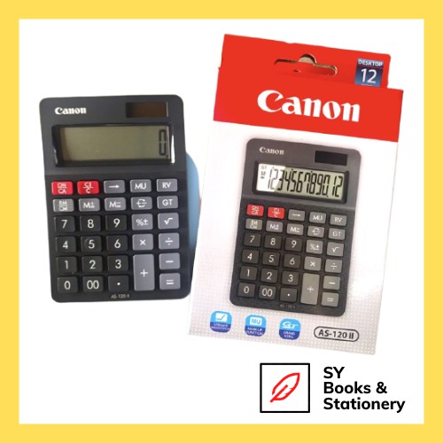 *ORIGINAL* Canon AS-120 II 12 Digits Calculator Canon 12 Digits [READY ...