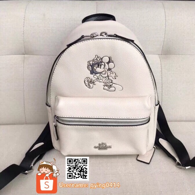 Minnie mouse coach cheap backpack