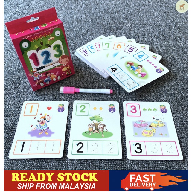 Cognitive Memory Card Flash Card For Early Learning Education ( FAST ...